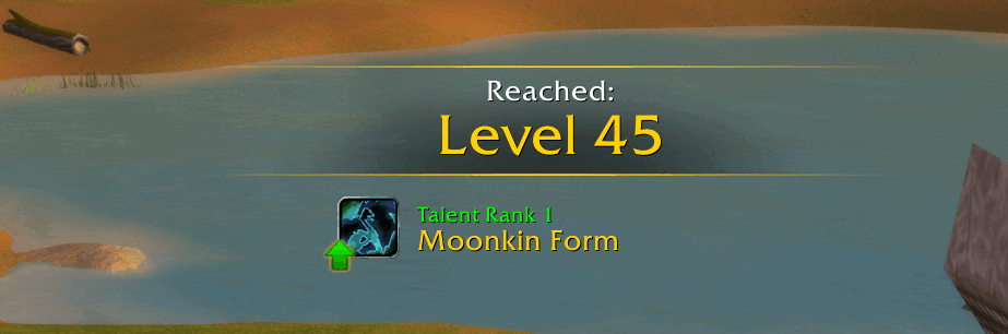 Level-up toast
